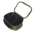 KOALA DLX OXFORD CLEAR TOP CARP ACCESSORY BAG MEDIUM