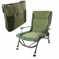 KOALA AIRLITE PADDED FLEECE EASY ARM RECLINER CARP FISHING CAMPING CHAIR + BAG